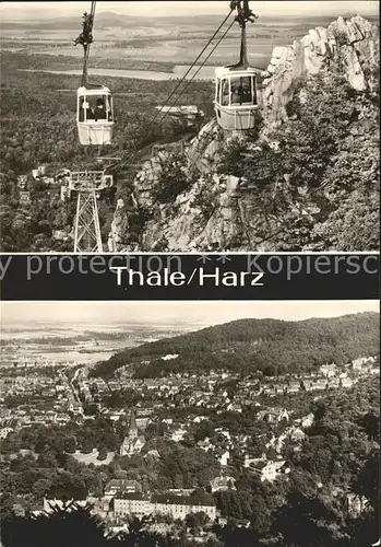 Seilbahn Thale Harz Kat. Bahnen