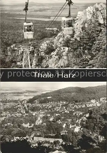 Seilbahn Thale Harz Kat. Bahnen