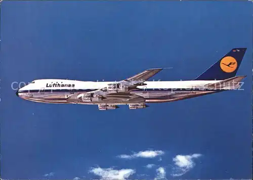 Lufthansa Boeing Jet 747 Kat. Flug