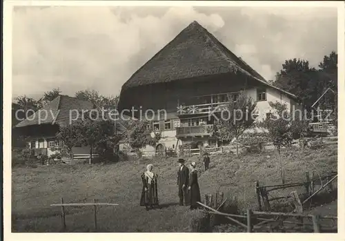 Schwarzwaldhaeuser  Kat. Gebaeude und Architektur