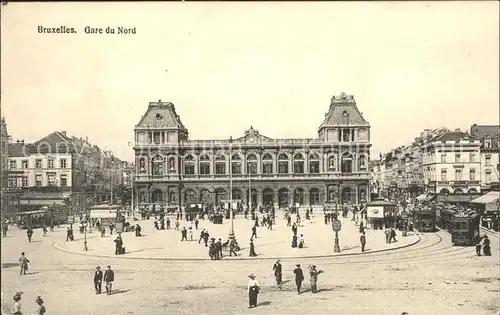 Strassenbahn Bruxelles Gare du Nord Kat. Strassenbahn