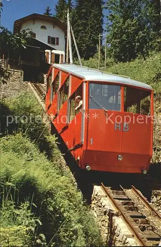 Zahnradbahn Interlaken Station Harderkulm Kat. Bergbahn