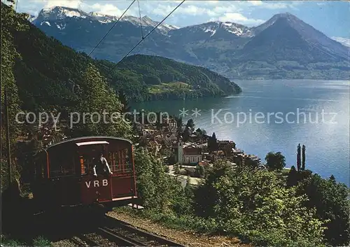 Zahnradbahn Vitznau Rigi  Kat. Bergbahn