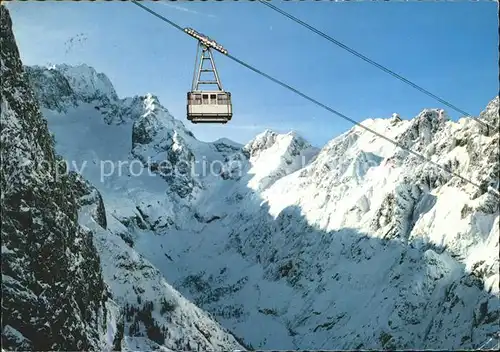 Seilbahn Osterfelder Garmisch Partenkirchen Hoellental Zugspitze Kat. Bahnen