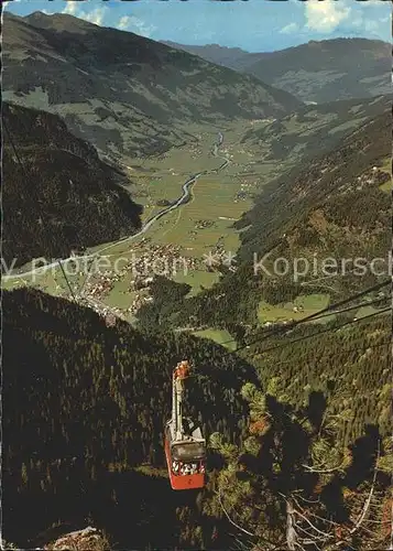 Seilbahn Ahorn Mayrhofen Zillertal Kat. Bahnen