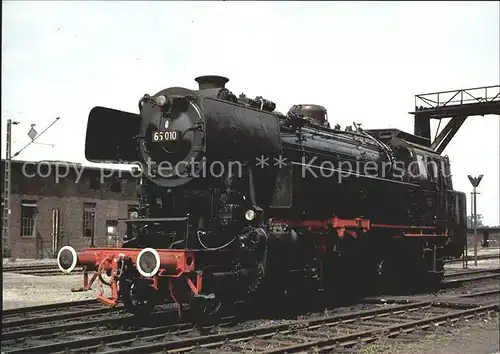 Lokomotive 65 010 Darmstadt  Kat. Eisenbahn