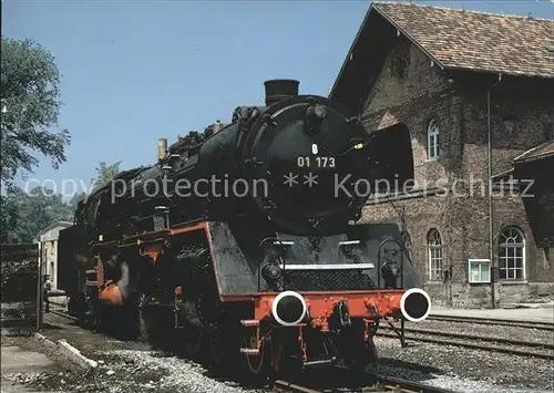 Lokomotive 01 173 Lindau  Kat. Eisenbahn