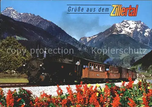 Eisenbahn Zillertalbahn Gruenberg Lokomotive Kat. Eisenbahn