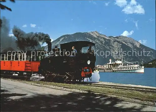 Lokomotive Achenseebahn Zahnradbahn Dampfer Stadt Innsbruck Kat. Eisenbahn