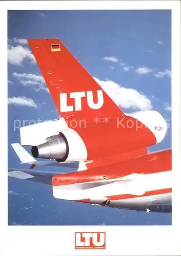 Flugzeuge Zivil LTU MD 11 Kat. Airplanes Avions