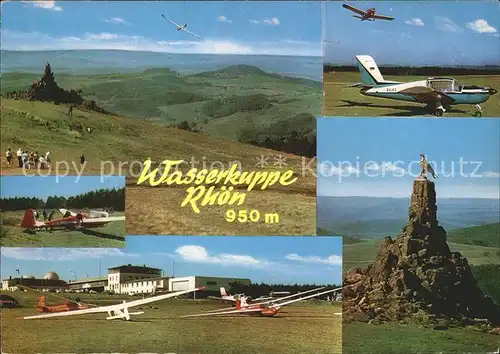 Segelflug Wasserkuppe Rhoen Fliegerdenkmal Kat. Flug