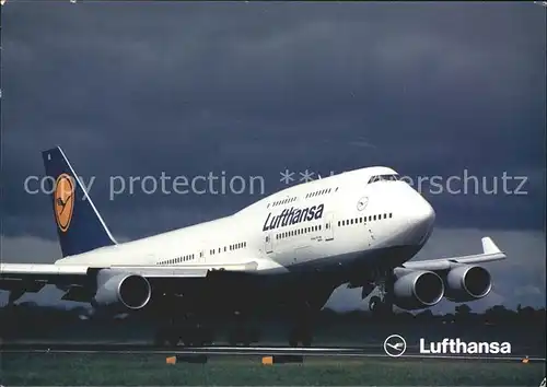 Lufthansa Boeing 747 400 Kat. Flug