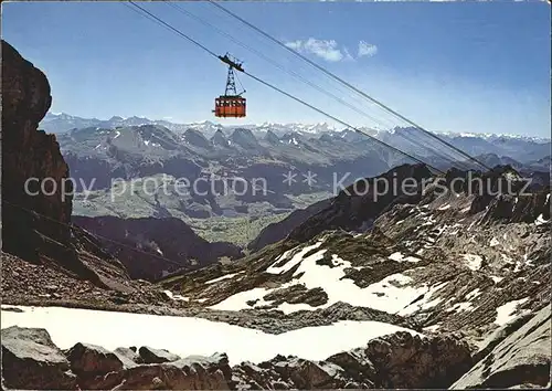 Seilbahn Saentis Churfirsten Glarner Alpen  Kat. Bahnen