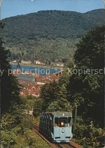 Zahnradbahn Heidelberg Kat. Bergbahn