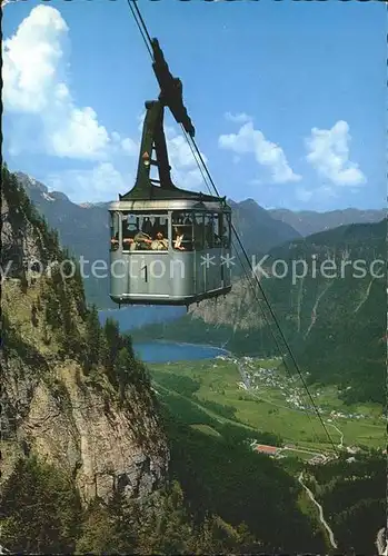 Seilbahn Dachstein Obertraun Krippenstein Hallstaetter See  Kat. Bahnen