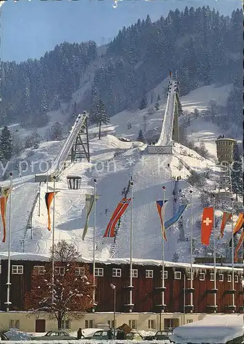 Ski Flugschanze Olympia Skistadion Garmisch Partenkirchen  Kat. Sport