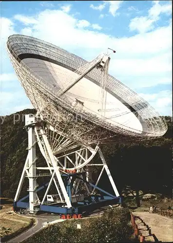 Astronomie Radioteleskop Effelsberg  Kat. Wissenschaft Science