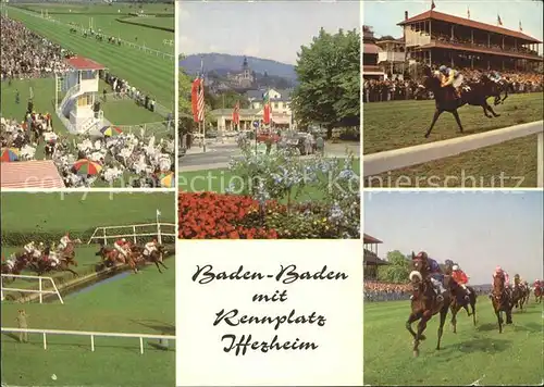 Pferdesport Pferderennen Reitsport Rennplatz Iffezheim Baden Baden Kat. Sport