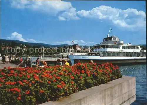 Motorschiffe Limmat Zuerich  Kat. Schiffe