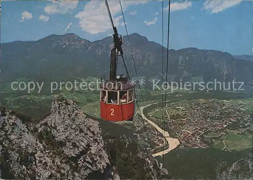 Seilbahn Predigtstuhl Bad Reichenhall Hochstaufen  Kat. Bahnen