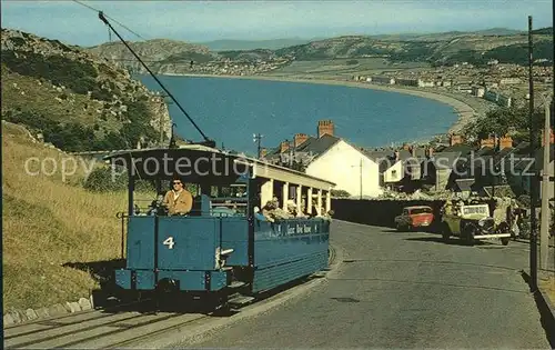 Zahnradbahn Orme Railway Llandudno Caernarvonshire  Kat. Bergbahn