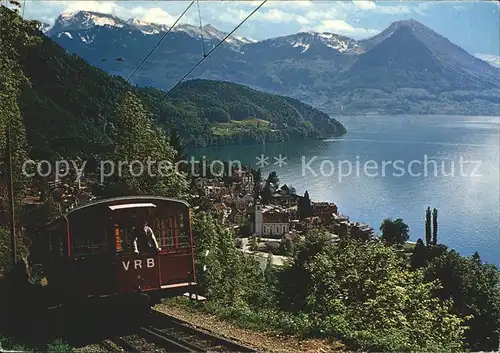 Zahnradbahn Vitznau Rigi  Kat. Bergbahn