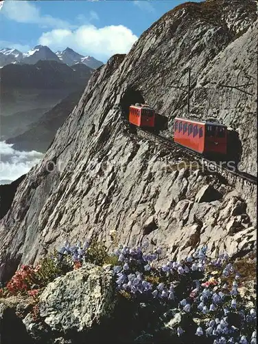 Zahnradbahn Alpnachstadt Pilatus Kulm  Kat. Bergbahn