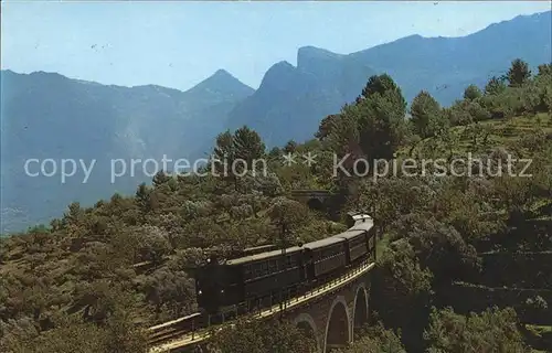 Eisenbahn Ferrocarril Palma Soller Mallorca Kat. Eisenbahn