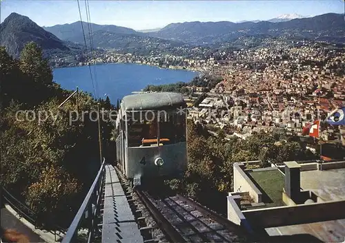 Zahnradbahn Lugano Monte Bre Monte Rosa San Salvatore Kat. Bergbahn