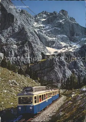 Zugspitzbahn Zahnradbahn Zugspitzgipfel Kat. Eisenbahn