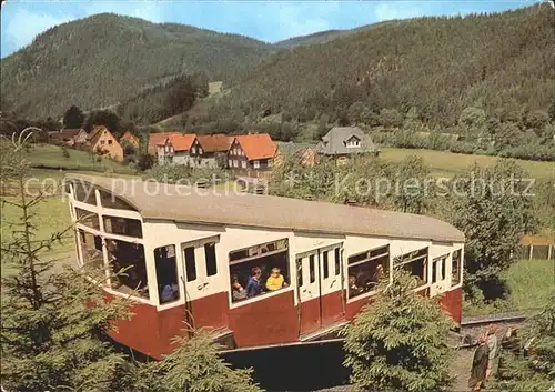 Zahnradbahn Oberweissbach Talstation Obstfelderschmiede  Kat. Bergbahn