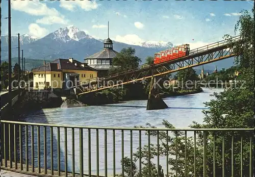 Zahnradbahn Hungerburgbahn Talstation Nockspitze Innsbruck  Kat. Bergbahn