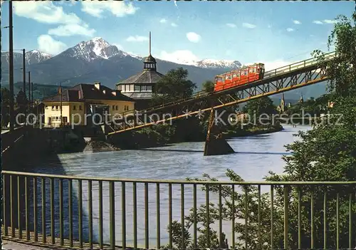 Zahnradbahn Hungerburgbahn Talstation Nochspitze Innsbruck Kat. Bergbahn