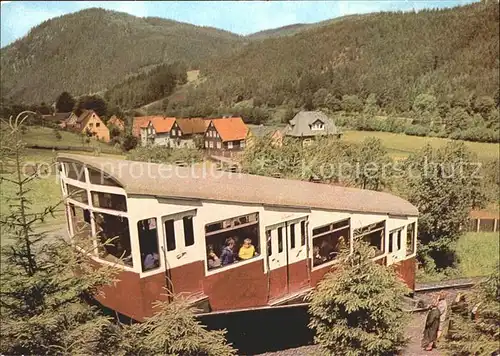 Zahnradbahn Oberweissbach Talstation Obstfelderschmiede  Kat. Bergbahn