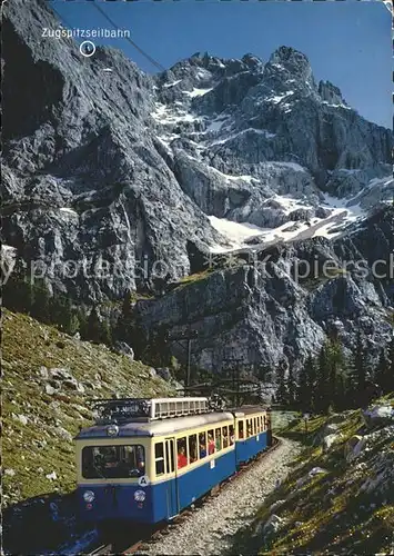 Zugspitzbahn Zahnradbahn Zugspitzgipfel Kat. Eisenbahn