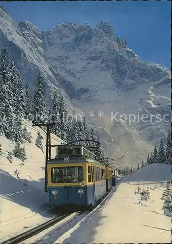 Zugspitzbahn Zahnradbahn Zugspitze Kat. Eisenbahn