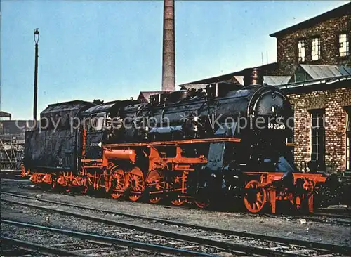 Lokomotive Gueterzug 58 2040 Deutsche Reichsbahn  Kat. Eisenbahn