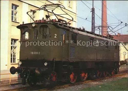 Lokomotive Elektro Schnellzug 116 009 2 DB  Kat. Eisenbahn