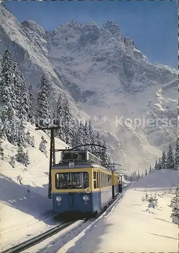 Zugspitzbahn Zahnradbahn Zugspitzgipfel Kat. Eisenbahn