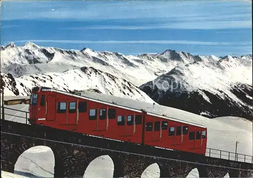 Zahnradbahn Parsennbahn Davos  Kat. Bergbahn