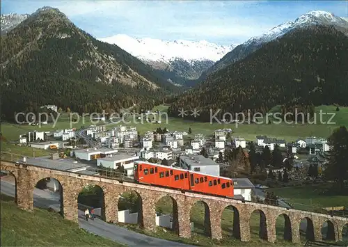 Zahnradbahn Parsennbahn Davos Seehorn Pischahorn  Kat. Bergbahn