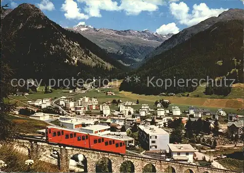 Zahnradbahn Parsenn Bahn Davos Dorf Seehorn Pischahorn  Kat. Bergbahn