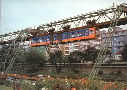 Schwebebahn Rosenau Wuppertal Kat. Bahnen