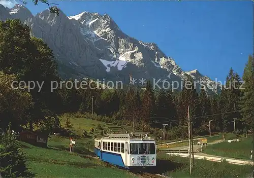 Zugspitzbahn Zahnradbahn Zugspitze Kat. Eisenbahn