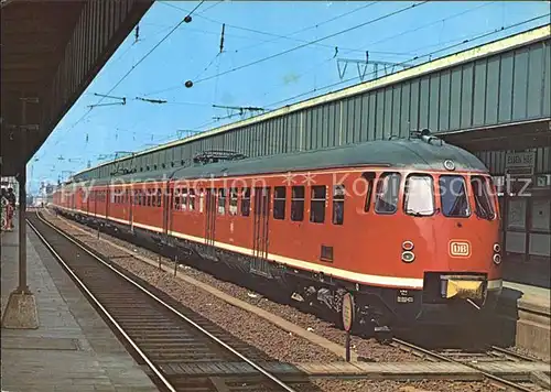 Eisenbahn Triebwagen 430 402 8 Deutsche Bundesbahn Hauptbahnhof Essen Kat. Eisenbahn