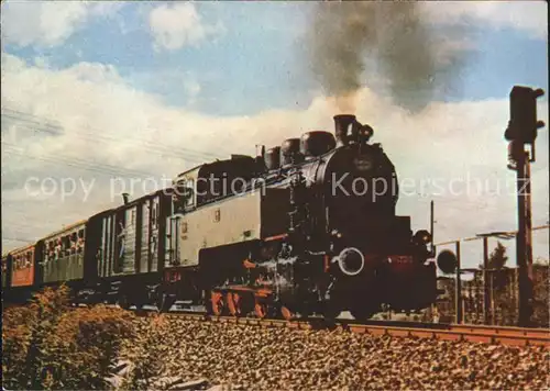 Lokomotive 16 D h2t Strecke Wendlingen Weilheim  Kat. Eisenbahn