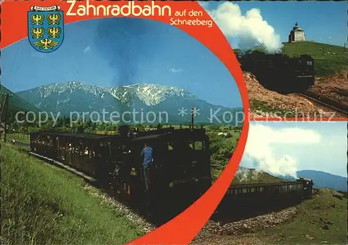 Zahnradbahn Schneeberg Puchberg  Kat. Bergbahn