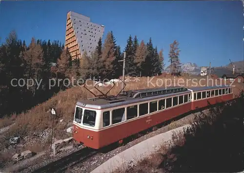 Eisenbahn Vysoke Tatry Hohe Tatra Hotel Panorama Strbskom Plese  Kat. Eisenbahn