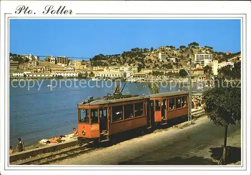 Strassenbahn Mallorca Soller Puerto Kat. Strassenbahn