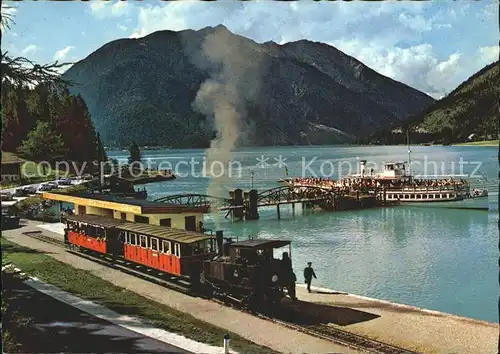 Zahnradbahn Achensee Dampfer  Kat. Bergbahn